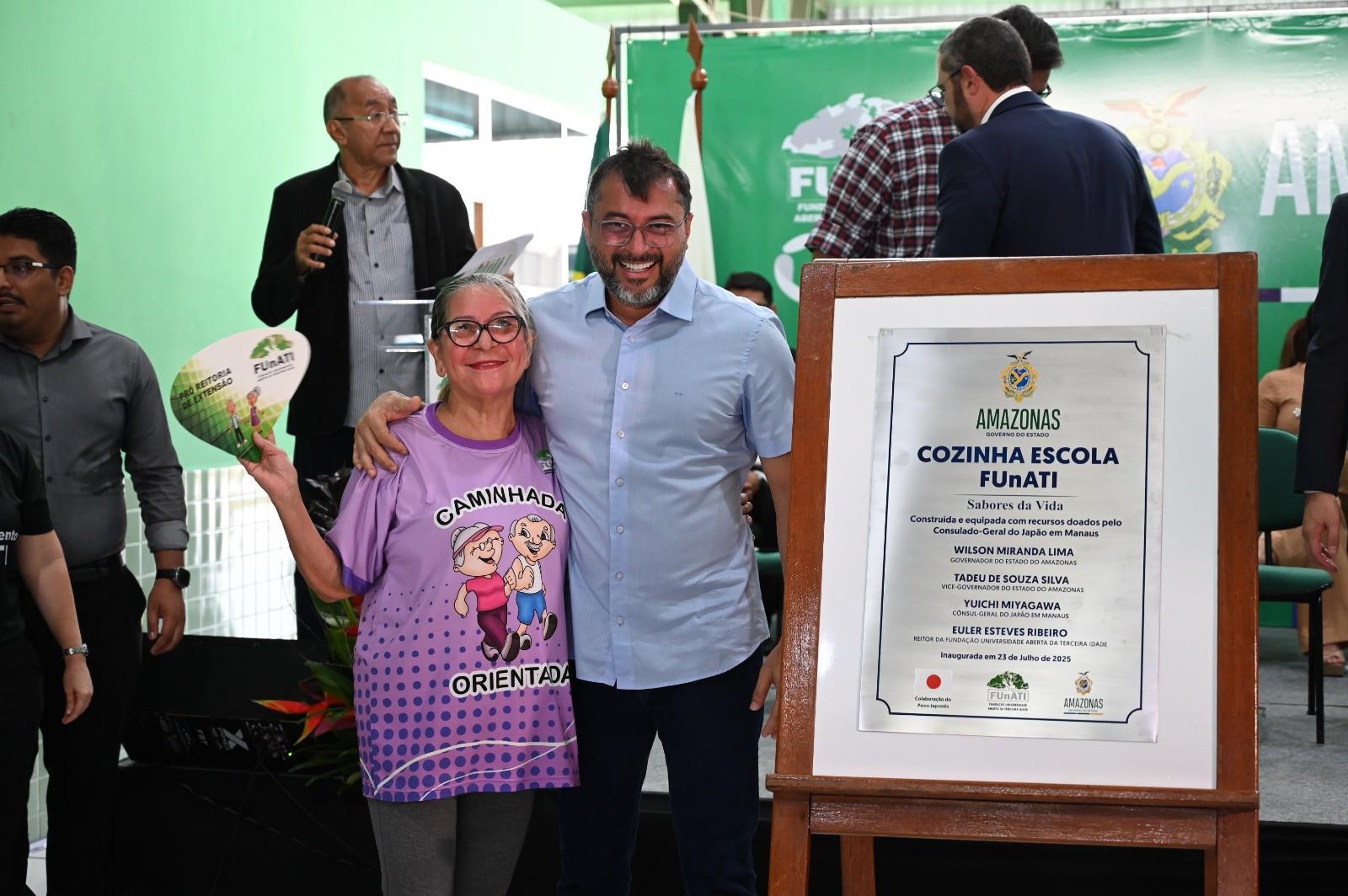 No momento, você está visualizando Governador Wilson Lima e Consulado do Japão inauguram Cozinha Escola da FUnATI em Manaus
