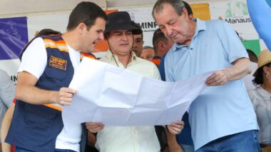 Prefeito David Almeida inicia recapeamento de 67 ruas na zona Norte e reforça compromisso com infraestrutura urbana de Manaus