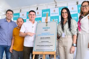 Leia mais sobre o artigo Reforçando atenção especializada à saúde na zona Norte, prefeito David Almeida entrega policlínica ampliada e modernizada no Monte das Oliveiras