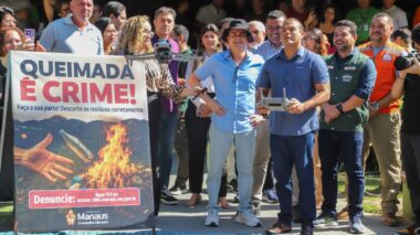 Prefeito David Almeida lança nova ‘Campanha de Prevenção às Queimadas’ e coloca Manaus como referência nacional na prevenção ambiental