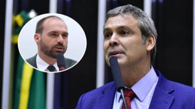 “Prepare o bolso”, avisa Lindbergh a Eduardo. AGU quer cobrar clã Bolsonaro por gasto do Brasil com advogados nos EUA