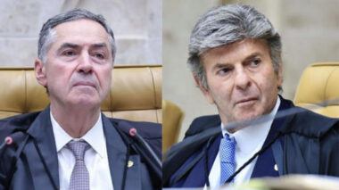 Barroso e Fux discutem em sessão no STF: “Não está sendo fiel aos fatos”