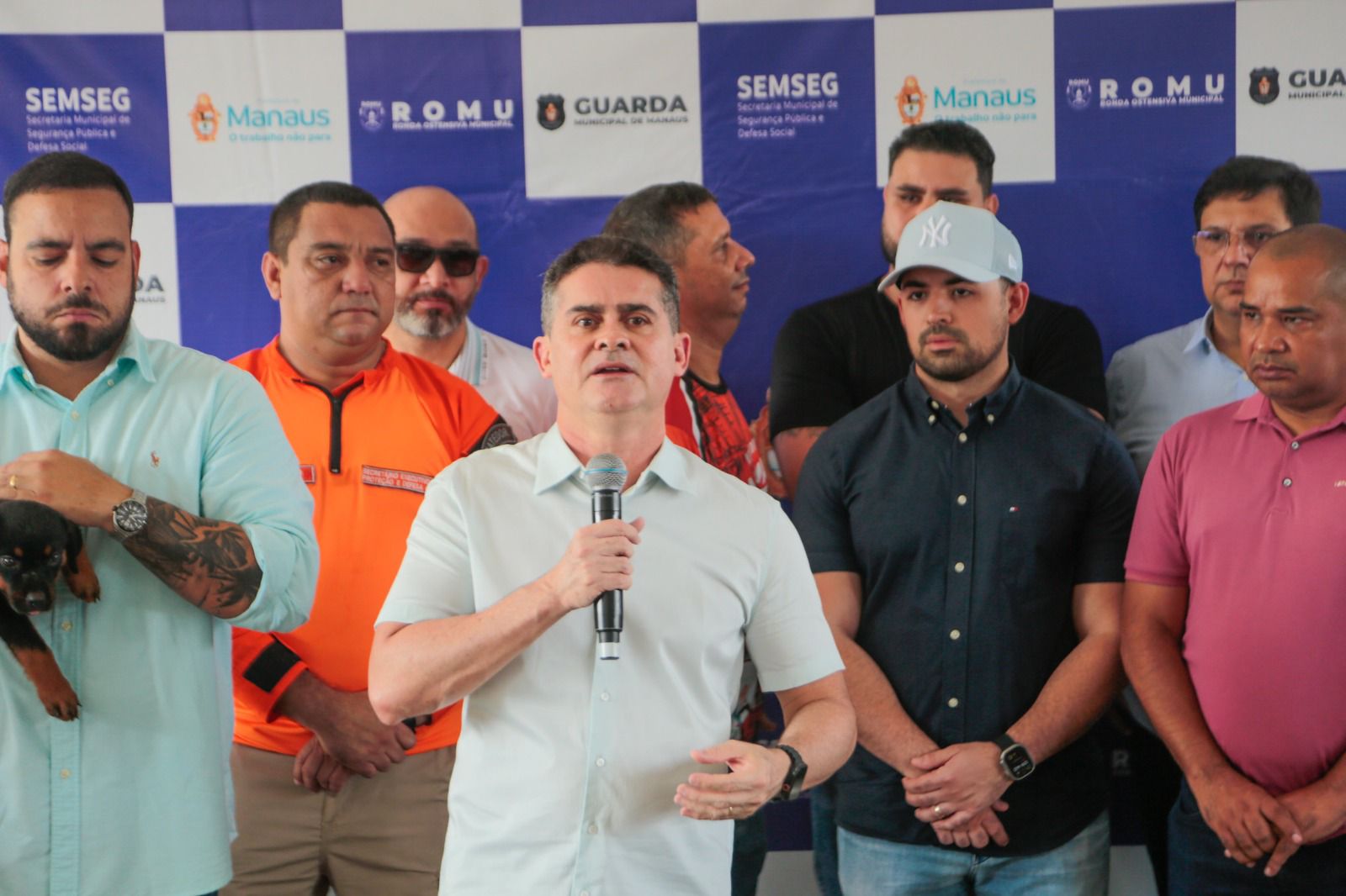 No momento, você está visualizando Prefeito David Almeida inaugura maior base da Guarda Municipal e consolida presença da prefeitura na zona Leste