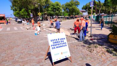 Prefeitura de Manaus encerra primeiro dia do ‘Mutirão no Centro’ com reforço em ações de segurança, assistência social e limpeza