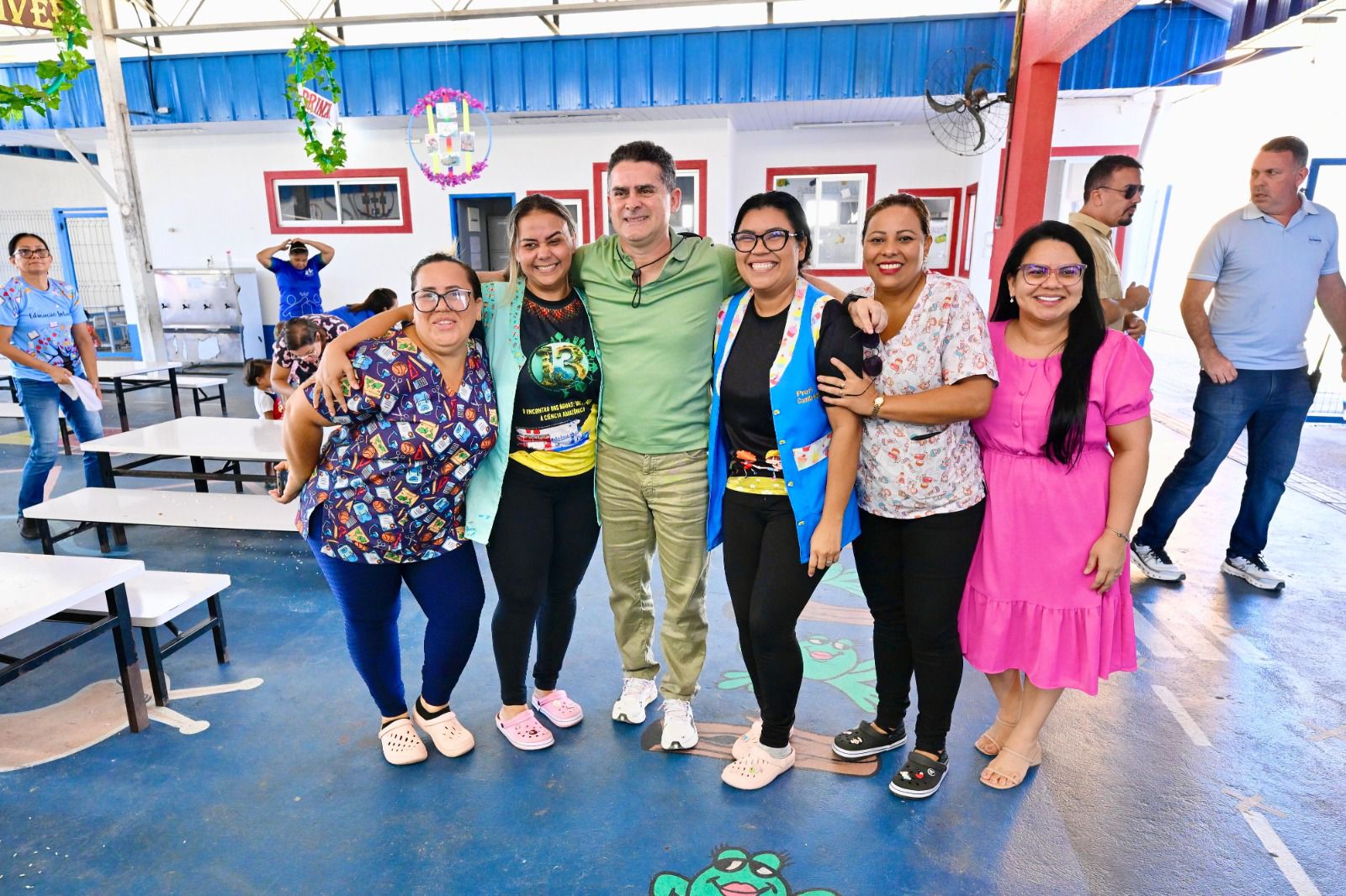 No momento, você está visualizando Prefeito David Almeida realiza visita à creche municipal Dalila Bentes Duarte e reforça compromisso com a qualidade da educação infantil