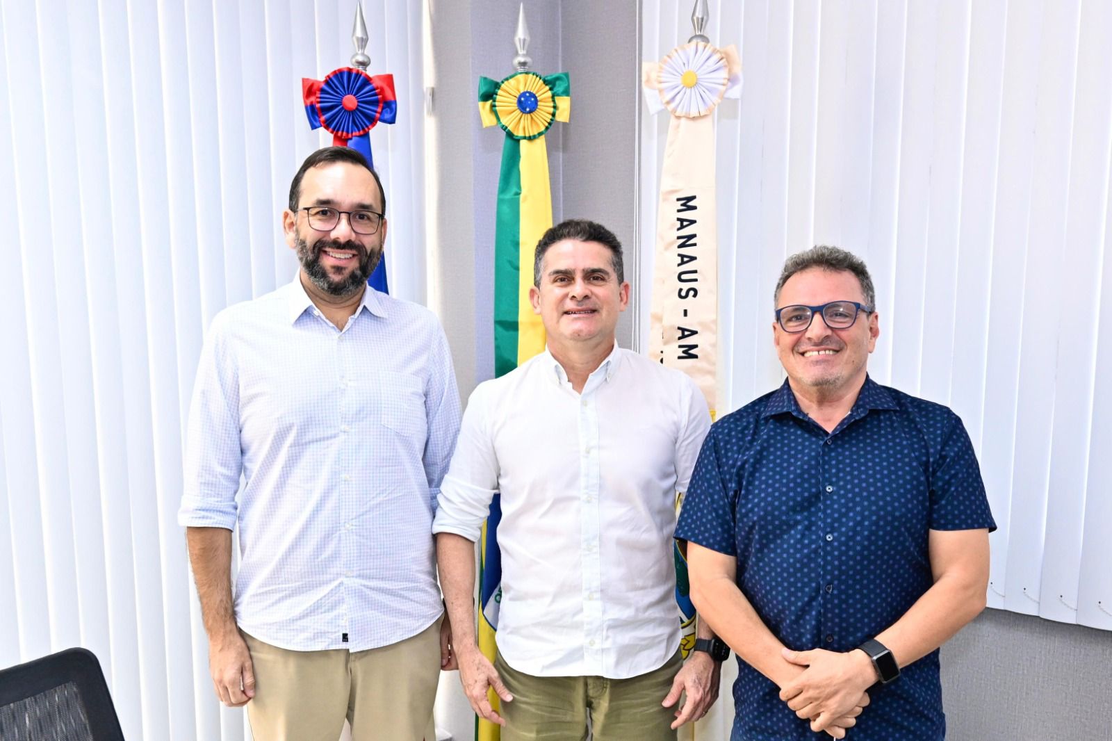 No momento, você está visualizando Prefeito David Almeida e os presidentes da Eletros e Ventisol Agratto anunciam expansão de empresa do setor eletroeletrônico em Manaus