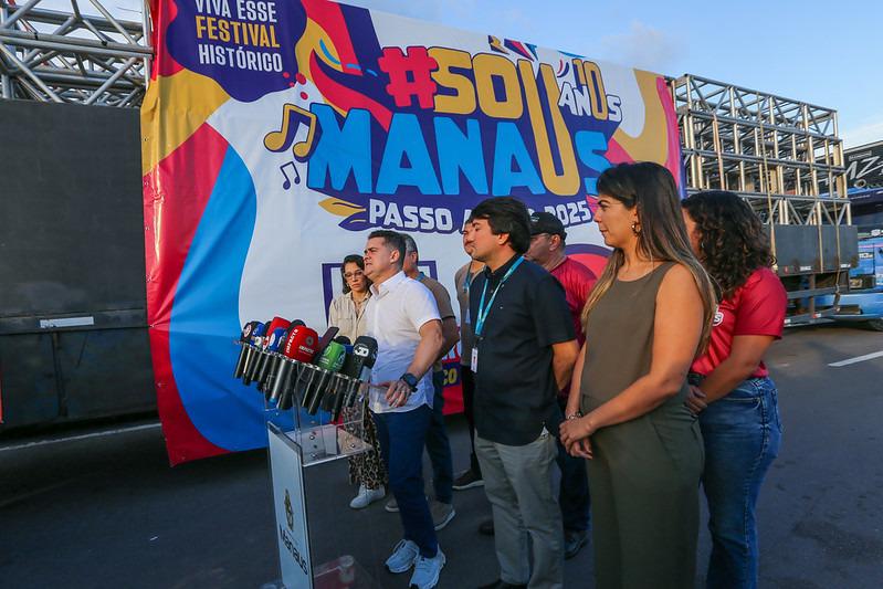 No momento, você está visualizando Prefeito David Almeida anuncia início da montagem do ‘#SouManaus Passo a Paço 2025’ e lançamento do site oficial para inscrições