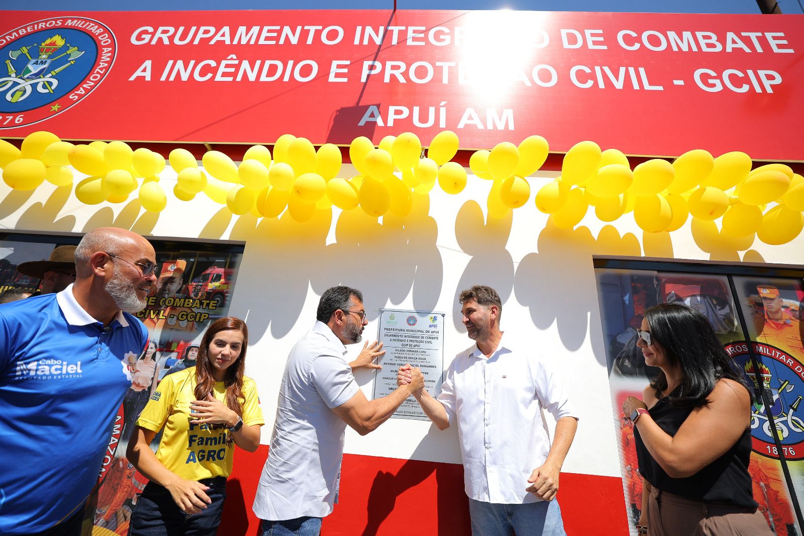 No momento, você está visualizando Governador Wilson Lima inaugura unidade do GCIP em Apuí e reforça combate a incêndios no sul do Amazonas