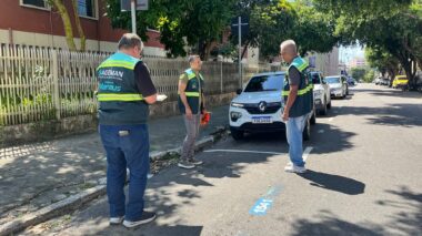 Ageman intensifica fiscalização do serviço de estacionamento rotativo Zona Azul em Manaus