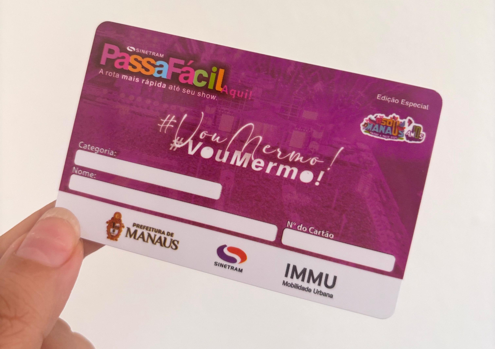 No momento, você está visualizando Prefeitura lança lote extra de pulseiras para o ‘#SouManaus 2025’ com promoção exclusiva para o transporte público