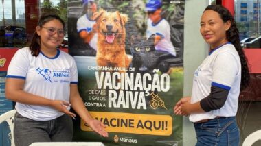 CCZ leva vacinação antirrábica para o ‘Manaus Cidadã’