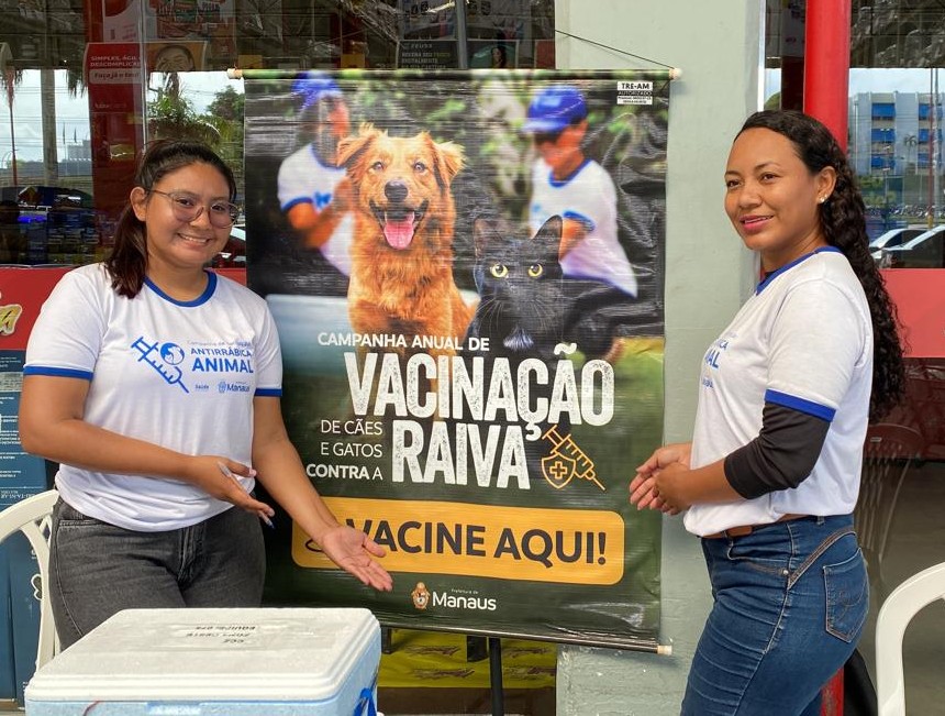 No momento, você está visualizando CCZ leva vacinação antirrábica para o ‘Manaus Cidadã’