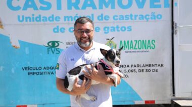 Governador Wilson Lima realiza vistoria nas obras do primeiro Hospital Veterinário Público do Amazonas
