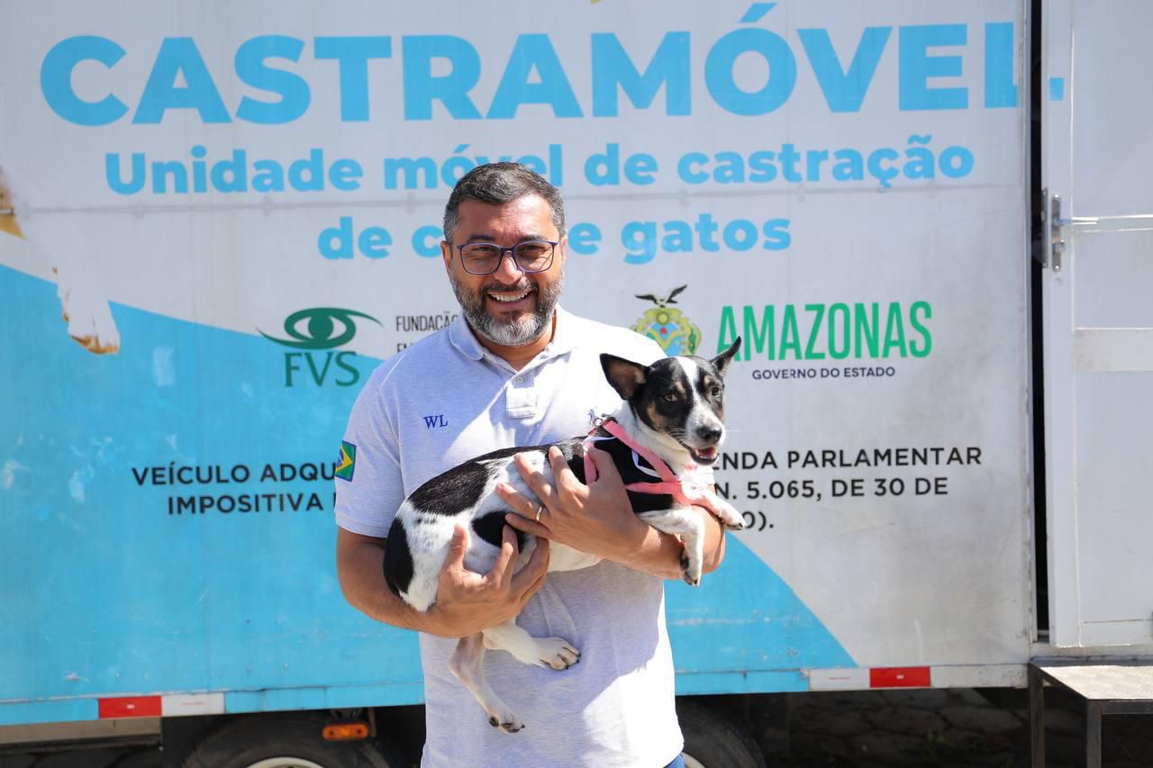 No momento, você está visualizando Governador Wilson Lima realiza vistoria nas obras do primeiro Hospital Veterinário Público do Amazonas