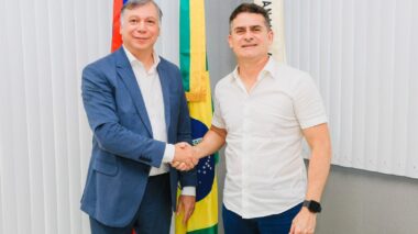 Prefeito David Almeida recebe representante da Honda Brasil, patrocinadora oficial do ‘#SouManaus Passo a Paço 2025’ e destaca apoio da iniciativa privada