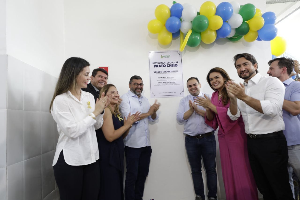 No momento, você está visualizando Governador Wilson Lima reinaugura restaurante Prato Cheio do bairro Novo Israel