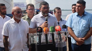 Governador Wilson Lima vistoria envio de Estação de Tratamento de Água que vai beneficiar mais de 30 mil moradores em São Gabriel da Cachoeira