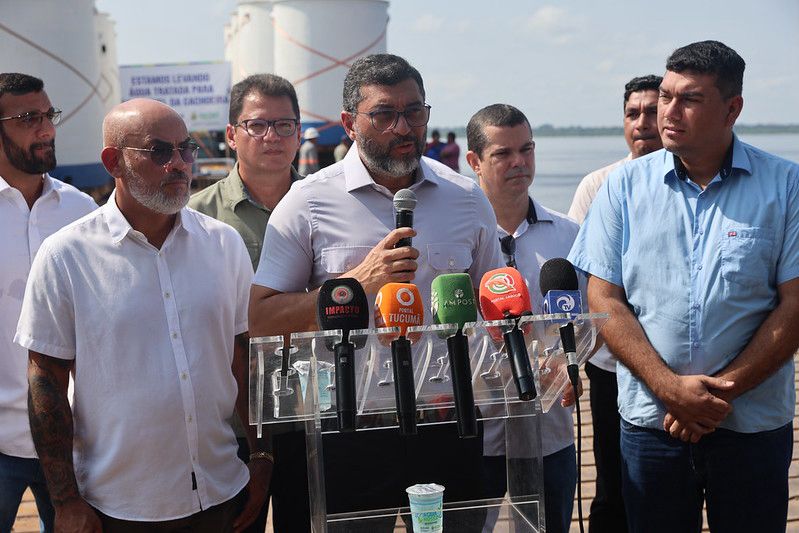 No momento, você está visualizando Governador Wilson Lima vistoria envio de Estação de Tratamento de Água que vai beneficiar mais de 30 mil moradores em São Gabriel da Cachoeira
