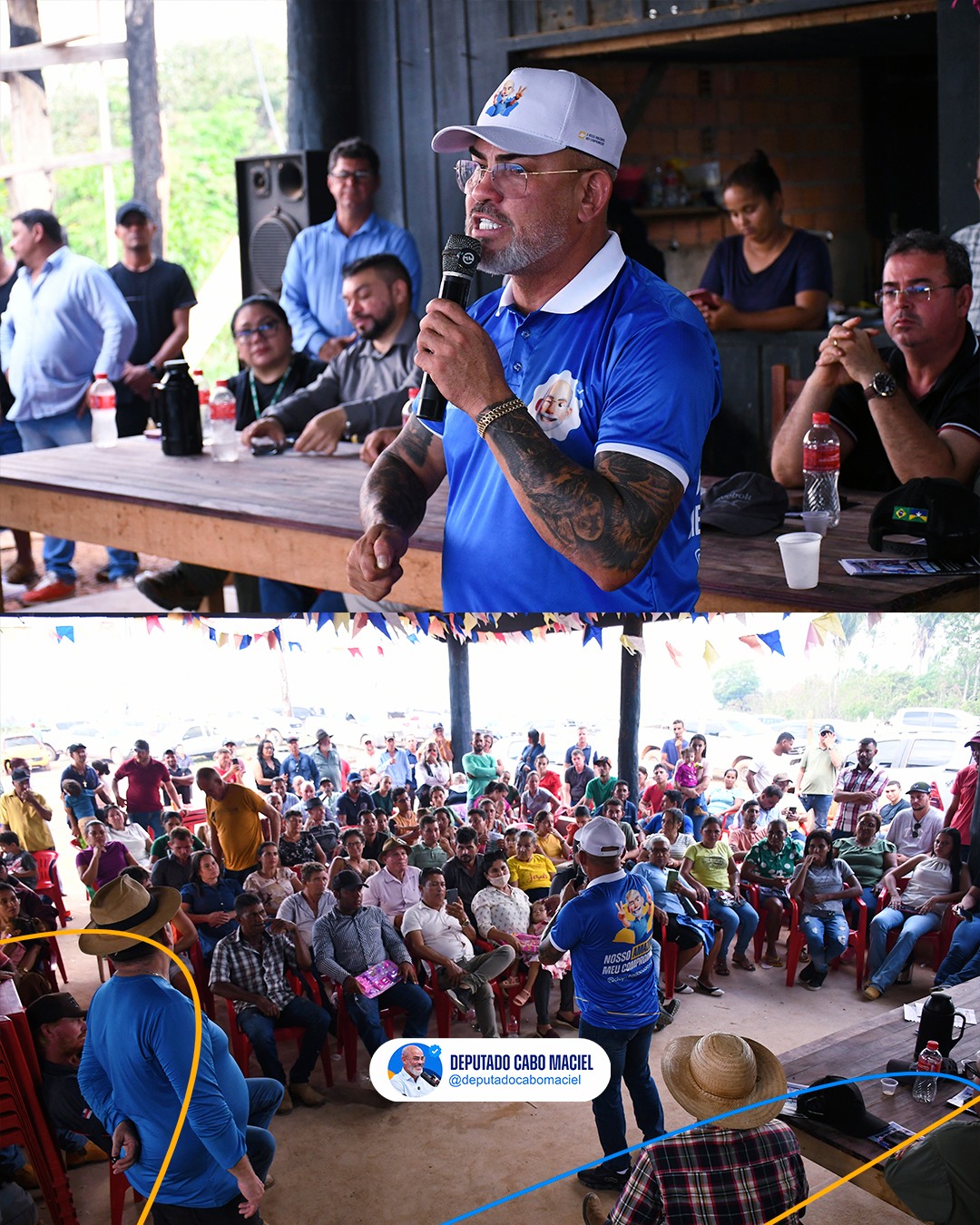 No momento, você está visualizando Cabo Maciel cumpre agenda no Sul de Lábrea e reforça missão técnica focada na Regularização Fundiária da Região