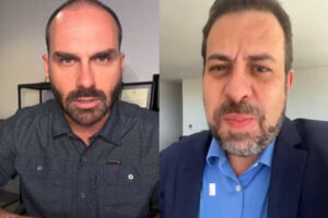 Leia mais sobre o artigo Boulos reage após comentário de Eduardo Bolsonaro sobre megaoperação no Rio’: ‘Entrou em desespero’