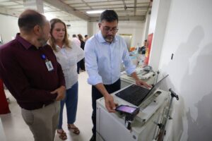 Leia mais sobre o artigo Governador Wilson Lima vistoria equipamentos e obras no Complexo Hospitalar Sul