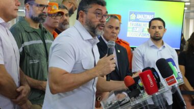Governador Wilson Lima destaca avanços no combate às queimadas com redução de desmatamento e focos de calor