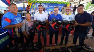 Governador Wilson Lima realiza entregas para os setores primário e social e no Médio Solimões