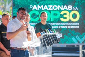 Leia mais sobre o artigo Governador Wilson Lima anuncia delegação do Amazonas e pacote de ações que o estado levará para a COP30