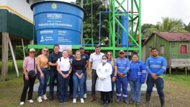 Em Benjamin Constant, governador Wilson Lima inaugura Projeto Água Boa e iluminação pública de LED