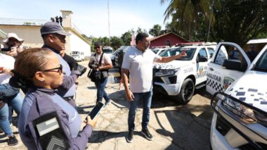 Governador Wilson Lima entrega sete novas viaturas e reforça a segurança em Tabatinga