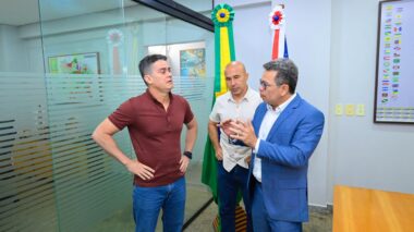 Prefeito David Almeida e vice-governador Tadeu de Souza fortalecem cooperação para demandas em Manaus