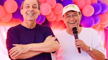 Ao lado de Eduardo Braga, Senador Omar Aziz entrega escola, UBS e infraestrutura em agenda extensa no Careiro