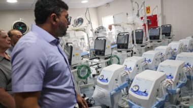 Governador Wilson Lima vistoria obras de Policlínica e de Hospital Dia do Complexo Hospitalar Sul