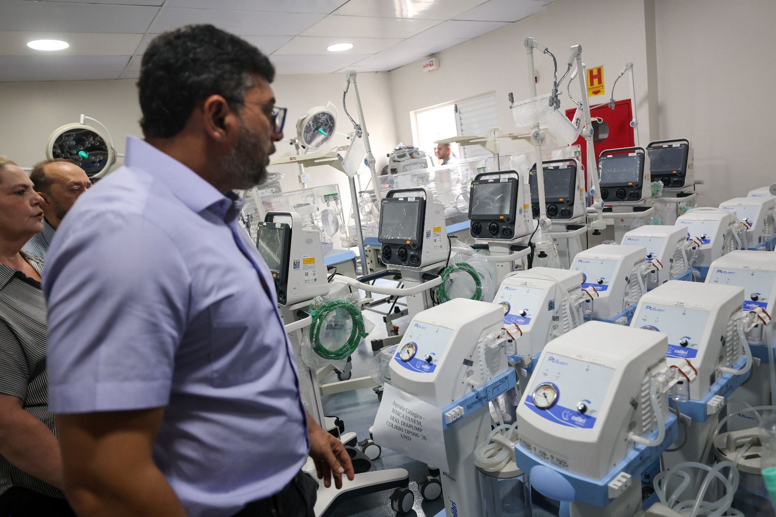 No momento, você está visualizando Governador Wilson Lima vistoria obras de Policlínica e de Hospital Dia do Complexo Hospitalar Sul