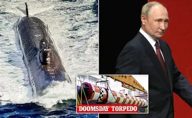 No momento, você está visualizando Putin lança submarino nuclear com ‘torpedo do Juízo Final’