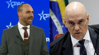 Eduardo Bolsonaro diz que Moraes quer impedir direita de ter maioria no Senado em 2026