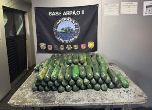 Leia mais sobre o artigo Base Arpão 2: PMAM apreende pasta-base de cocaína avaliada em mais de R$ 3,5 milhões em Coari