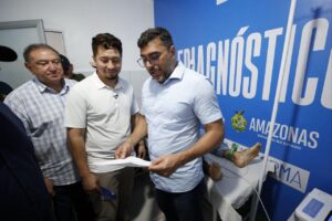 Leia mais sobre o artigo Governador Wilson Lima inaugura Telessaúde em Caapiranga, 44º município a receber estrutura fixa no estado