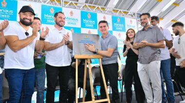 Prefeito David Almeida reinaugura creche em Manaus e consolida investimento que triplicou a quantidade de vagas para crianças
