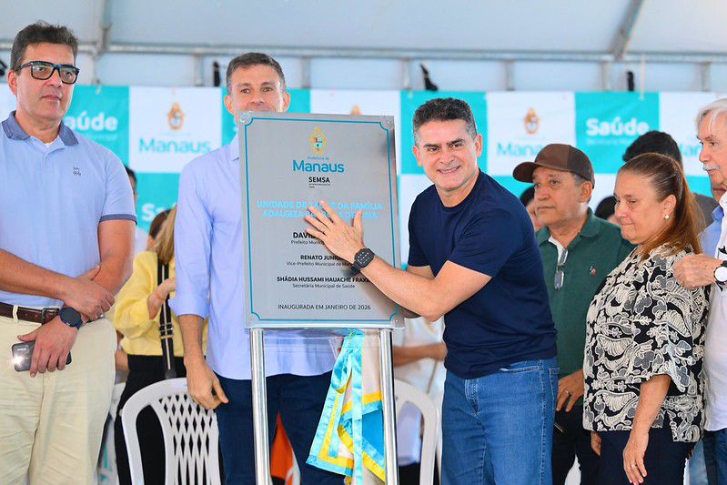 No momento, você está visualizando Prefeito David Almeida inicia 2026 com entrega de USF de porte 4 e anuncia nova sequência de inaugurações em Manaus