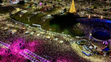 Manaus celebra a chegada de 2026 na orla do Amarelinho com shows de Klessinha, Uendel Pinheiro e Guto Lima