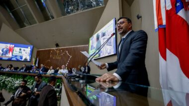 “Tudo o que fizemos teve como único protagonista o povo do Amazonas”, destaca governador Wilson Lima durante leitura da Mensagem Governamental na Aleam
