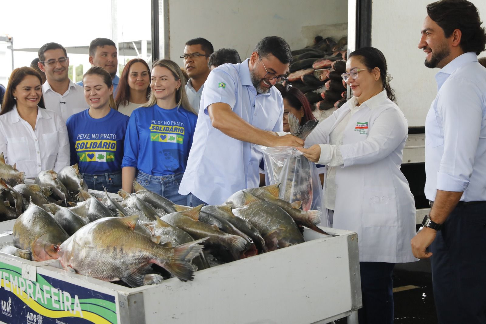 No momento, você está visualizando Governador Wilson Lima inicia entrega de 470 toneladas de peixe e reforça segurança alimentar na Semana Santa