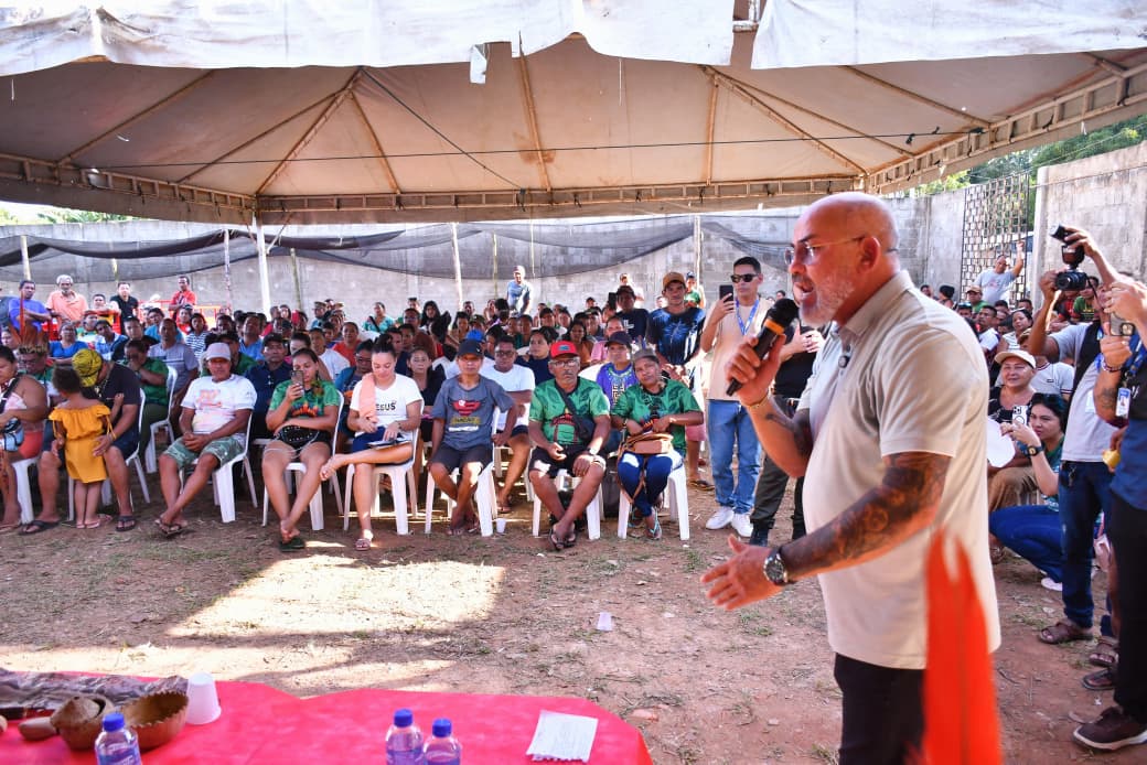 No momento, você está visualizando Cabo Maciel destaca apoio à produção indígena e anuncia novos recursos para saúde e vicinais em Lábrea