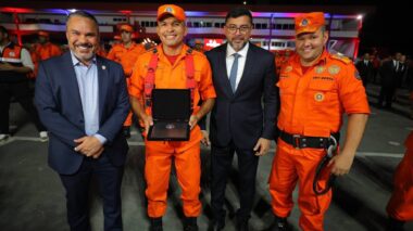 Governador Wilson Lima forma 210 novos bombeiros e amplia efetivo da corporação para mais de 1,5 mil militares no Amazonas
