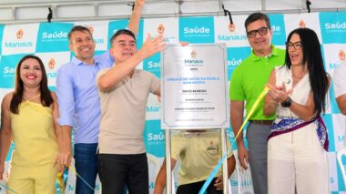 Prefeito David Almeida inaugura unidade que triplica atendimento e posiciona Manaus como referência em atenção básica no SUS