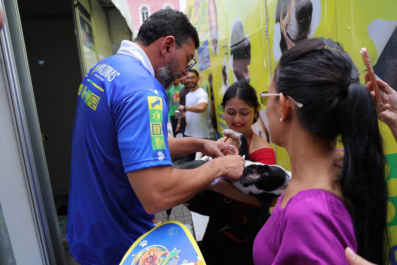 No momento, você está visualizando Governador Wilson Lima destaca importância do maior mutirão de castração do Amazonas durante ação para mais de 2 mil animais