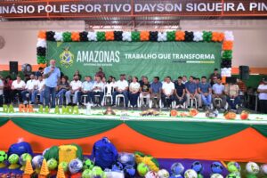 Leia mais sobre o artigo Em Rio Preto da Eva, Cabo Maciel acompanha entregas do Governo Wilson Lima e reforça histórico de ações em educação, cidadania e setor social