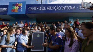 Governador interino Roberto Cidade inaugura Centro de Atenção Integral Juventude TEA, em Manaus
