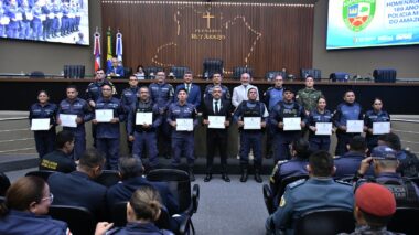 Cabo Maciel promove Sessão Especial em homenagem aos 189 anos da Polícia Militar do Amazonas